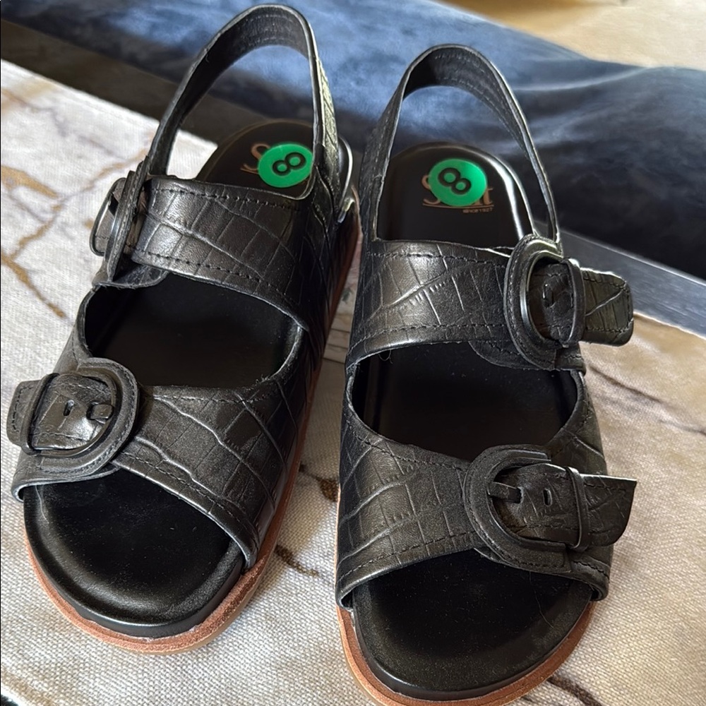 Elegant Black Women's Sandals